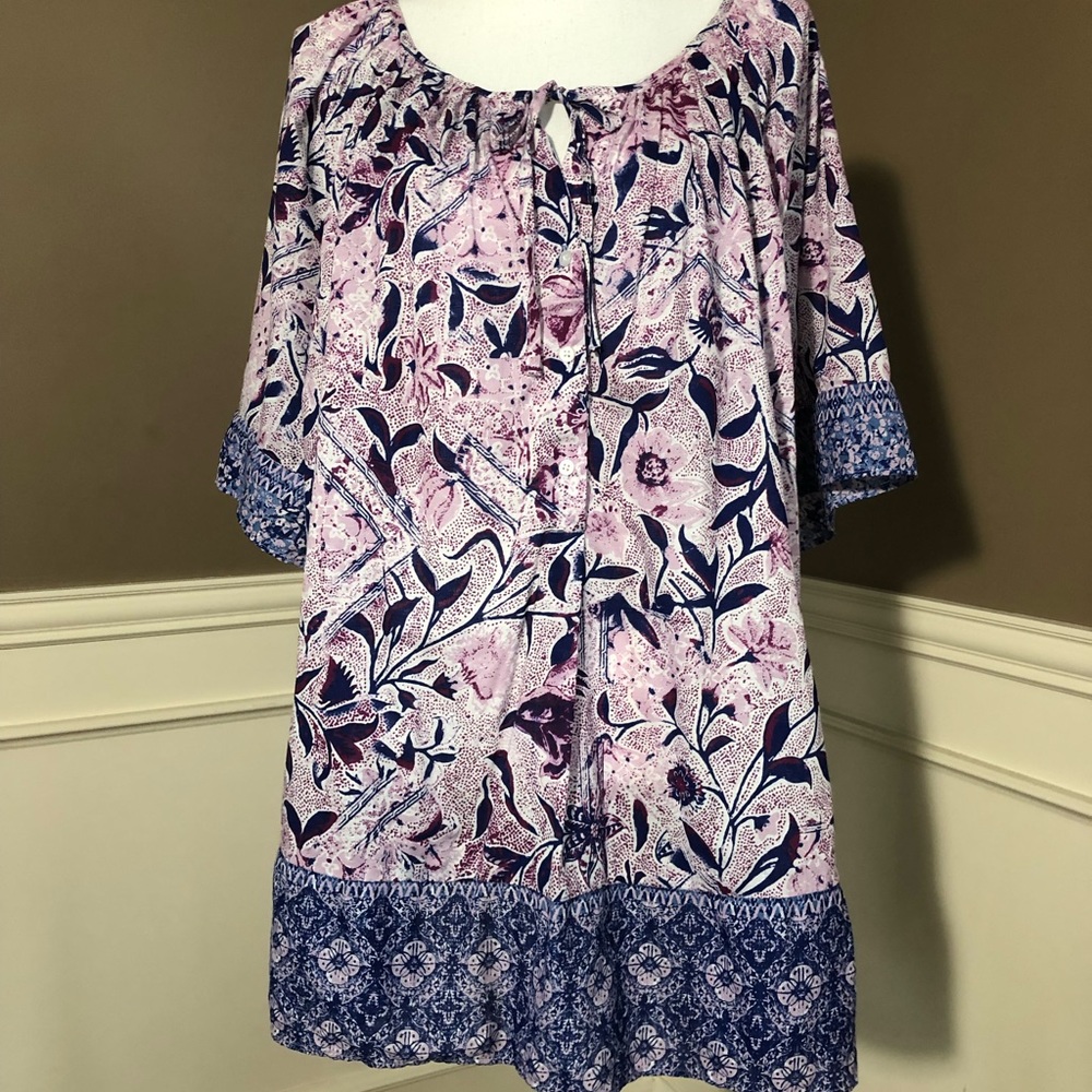 NWT Plus Size Top by Lucky Brand. Size 2X.